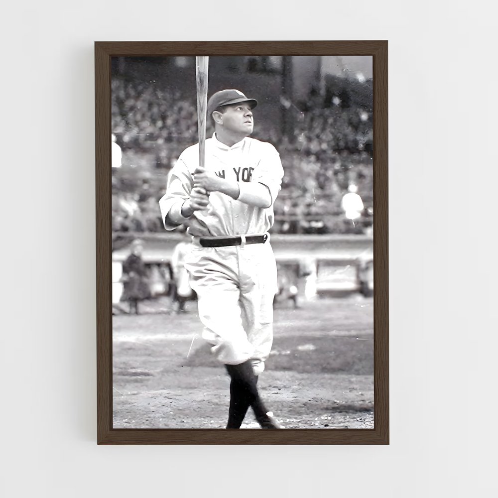 Poster Babe de ruth – affiche Baseball (vue 5)